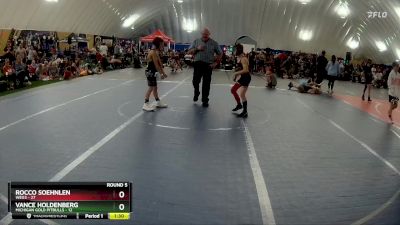 76 lbs Round 5 (6 Team) - Rocco Soehnlen, WEG3 vs Vance Holdenberg, Michigan Gold Pitbulls