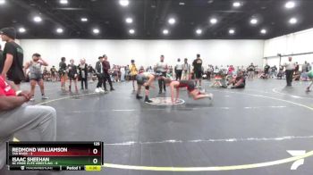 125 lbs Semis & 1st Wrestleback (8 Team) - Isaac Sheehan, NC Pride Elite Wrestling vs Redmond Williamson, Tar River