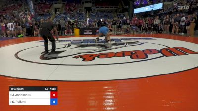 155 lbs Semis - Janiya Johnson, TN vs Sarah Pulk, MN