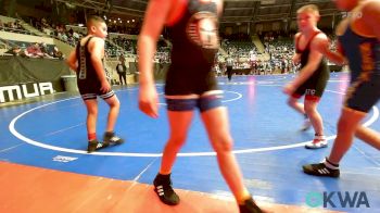 100 lbs Consi Of 8 #1 - Sebastian Beverly, Wyandotte Youth Wrestling vs Hunter Pierce, Grove Takedown Club