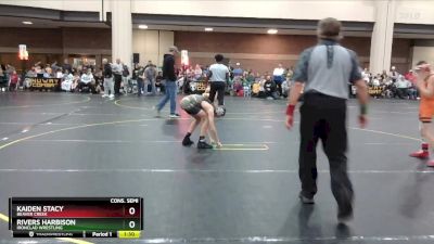 95 lbs Cons. Semi - Rivers Harbison, Ironclad Wrestling vs Kaiden Stacy, Beaver Creek