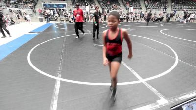 90 lbs Quarterfinal - Brantley Hamilton, Cushing vs Zion Ellis, Tulsa North Mabee Stampede