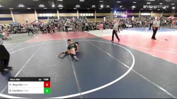 109 lbs Round Of 32 - Kobe Negrete, Kingsburg vs Rene Cordero, Poway Elite