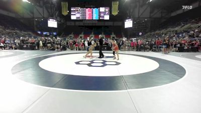 100 lbs Cons. Sub-quarters - Kyrian Perez, OK vs Taylor Keckler, PA