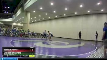 138 lbs Round 4 (10 Team) - Addison Trisket, 212 Wrestling vs Jackson Crawford, Rip Tide Wrestling