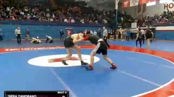 160 lbs Quarterfinal - Emma Batten, Penn vs Siera Zamorano, New Albany