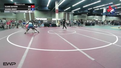 155 lbs Final - Claire Guydon, Highlander Wrestling Club vs Joanna Henry, 3F Wrestling
