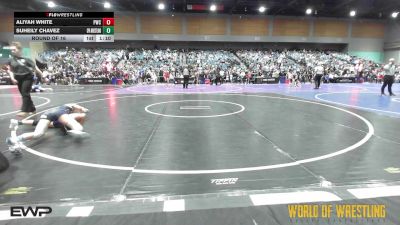 106 lbs Round Of 16 - Aliyah White, Petaluma WC vs Suheily Chavez, CPA Wrestling