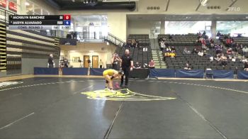 103 lbs Cons. Round 3 - Jackelyn Sanchez, Schreiner University vs Jaidyn Alvarado, Fort Hays State