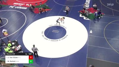 117 lbs Round Of 32 - Juliana Van Slyke, Mt Lebanon vs Marjorie Rafeld, Parkland