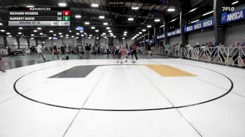 126 lbs Round Of 32 - Richard Rogers, Indiana Outlaws Black vs Barrett David, Evil Empire