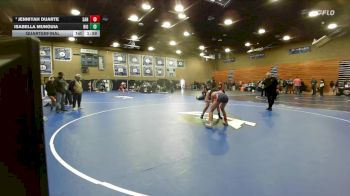 110 lbs Quarterfinal - Jenniyah Duarte, Sanger vs Isabella Munguia, Ernest Righetti