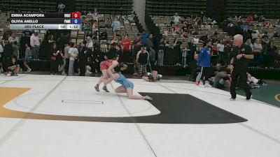 3rd Place - Emma Acampora, Unattached vs Olivia Anello, Patchogue-Medford