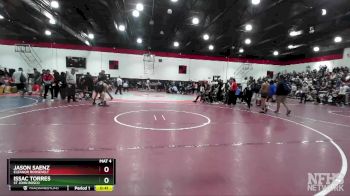 113 lbs 3rd Place Match - Jason Saenz, Eleanor Roosevelt vs Issac Torres, St John Bosco