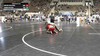 5A 175 lbs Champ. Round 1 - Kelvin Holcobe, B.C. Rain High School vs Aiden Payton, Elmore County School