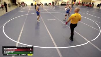 215 Championship Bracket Cons. Round 5 - Jack Brandt, Wayzata vs Jacob Duitsman, Kasson-Mantorville