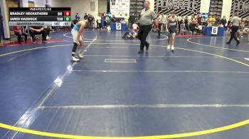 90 lbs Quarterfinal - Bradley Heckathorn, Bad Karma vs Jared Haddock, Team Delaware