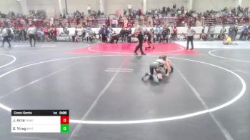 54 lbs Consolation - Jaxson Arce, Pomona Elite vs Uriah Virag, Bayfield Wrestling