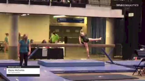 Ebony McCorkle - Women's Group, TNT Gymnastics - 2021 Women's Xcel Region 4 Championships