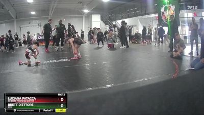 55 lbs Cons. Round 1 - Luciana Patacca, KC Elite Training Center vs Brett D`Ettore, C2X