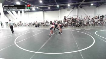 115 lbs Rr Rnd 3 - Kylie Castro, Riverside Rascals vs Emily Hernandez, Riverside Rascals