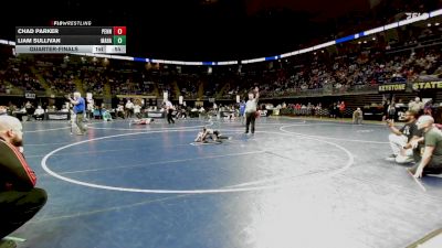 44 lbs Quarterfinal - Chad Parker, Penn Hills vs Liam Sullivan, Mahanoy Area