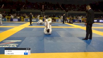 LUCAS JOSE ALVES DE OLIVEIRA vs HENRIQUE NÓBREGA E SILVA 2019 Pan Jiu-Jitsu IBJJF Championship