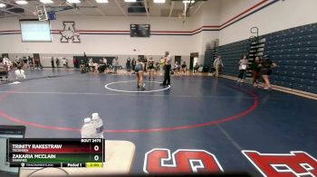 126 lbs Cons. Round 3 - Zakaria McClain, Shawnee vs Trinity Rakestraw, Tecumseh