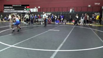 133 lbs Champ. Round 2 - Antonio Mills, Roundtree Wrestling Academy vs Caiden Pelc, Newberry College