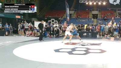 144 lbs Cons. Rd Of 64 - Noah Kauffman, Iowa vs Jaxon Arfaras, Florida