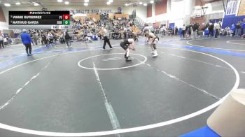 138 lbs 1st Place Match - Mathius Garza, Eisenhower vs Vinnie Gutierrez, Fountain Valley