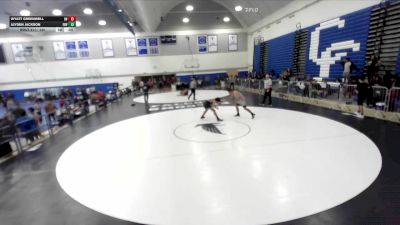 144 lbs Cons. Round 5 - Wyatt Greenwell, Lancer WC vs Jayden Jackson, Eastvale Elite Wrestling