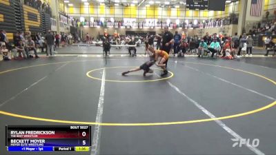 74 lbs Quarterfinal - Rylan Fredrickson, The Best Wrestler vs Beckett Moyer, Moyer Elite Wrestling