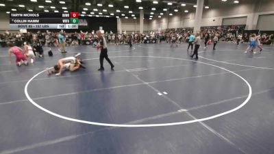 157 lbs Champ. Rd Of 32 - Taryn Nichols, BullTrained Wrestling vs Collin Hamm, Wrestling Factory