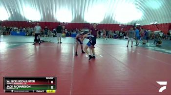 124-130 lbs Round 1 - W. Nick McCallister, Waukee Warriors vs Jack Richardson, Roncalli