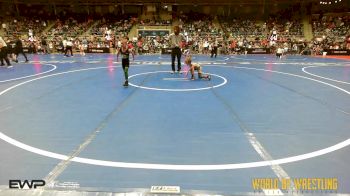 43 lbs Round Of 16 - Harley Howell, Henryetta Knights Wrestling Club vs Jude DeWeerd, Westshore Wrestling Club