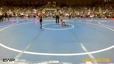 43 lbs Round Of 16 - Harley Howell, Henryetta Knights Wrestling Club vs Jude DeWeerd, Westshore Wrestling Club