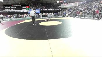 Boys 1B/2B 157 Cons. Round 4 - Julian Fonseca, Okanogan vs Peyton Bailey, Jenkins (Chewelah)