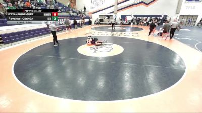 138 lbs Cons. Semi - Izayah Rodriguez, Wilmington vs Everett Osenga, Herscher