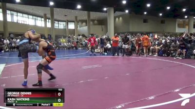 132 lbs Round 2 Champ & Wb (32 Team) - Kash Watkins, TNAAU vs George Dennis, MF Dynasty