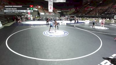 140 lbs Champ. Rd Of 32 - Jonathan Hernandez vs Jacob Veleta, Driller Wrestling Club