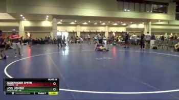 195 lbs Round 8 (10 Team) - Alexander Smith, Yuligan vs Joel Semski, Cascade HS