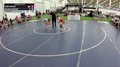 115 lbs Lyric Hetzer, Ohio Blue vs Rilynn Younker, Illinois