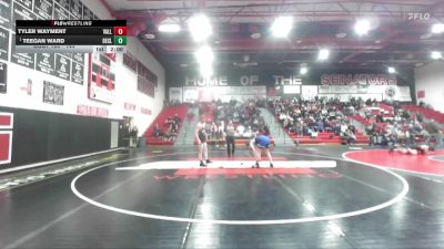 144 lbs Quarterfinal - Teegan Ward, Declo vs Tyler Wayment, Valley