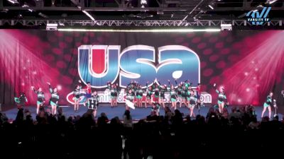 Santiago High School - Junior Varsity Show Cheer Novice [2025 Junior Varsity Show Cheer Novice Large Day 1] 2025 USA Spirit Natl's/Collegiate Champs/Jr. Natl's
