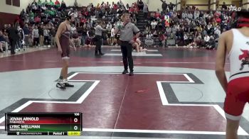 106 lbs Round 3 - Lyric Wellman, Independence vs Jovan Arnold, Maquoketa