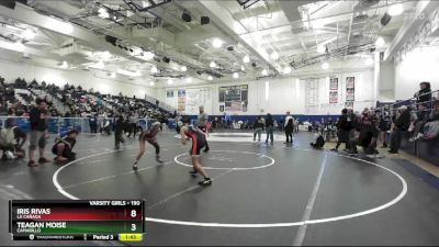 115 lbs Cons. Round 6 - Jayden Murillo, Ramona (Riverside) vs Emily Huerta, Chaffey