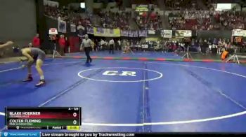 Cons. Semi - Colter Fleming, Park (Livingston)/ vs Blake Hoerner, Columbia Falls