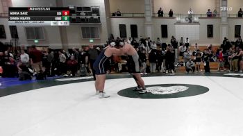 285 lbs Quarterfinal - Adria Saiz, Cohasset vs Owen Keats, Norwood