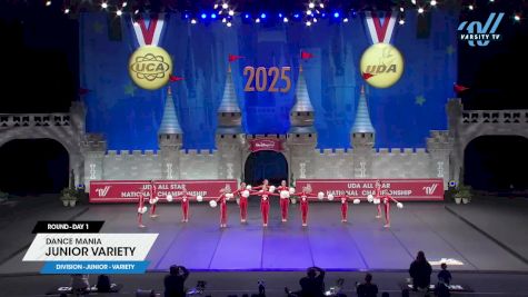 Dance Mania - Junior Variety [2025 Junior - Variety Day 1] 2025 UCA & UDA All Star National Championship